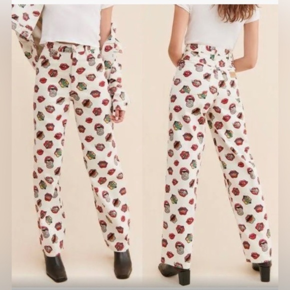 Wrangler Read My Lips Jeans Barrel 652 High Rise Barrel jeans size 24x31 new - Picture 3 of 8